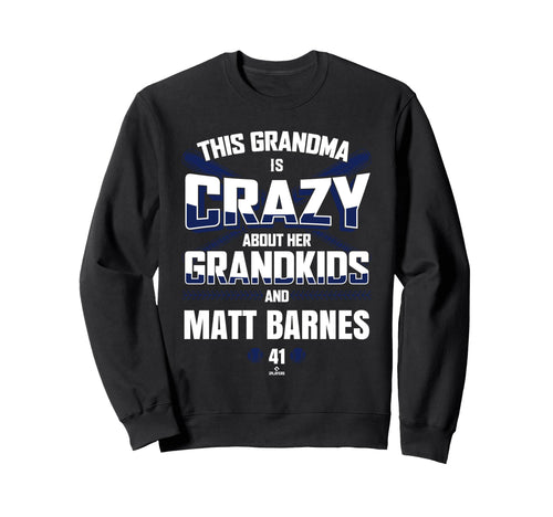 Grandma Crazy Matt Barnes Washington Sweatshirt - Graphic Print Men Women - T-Shirt, Sweatshirt, Hoodie