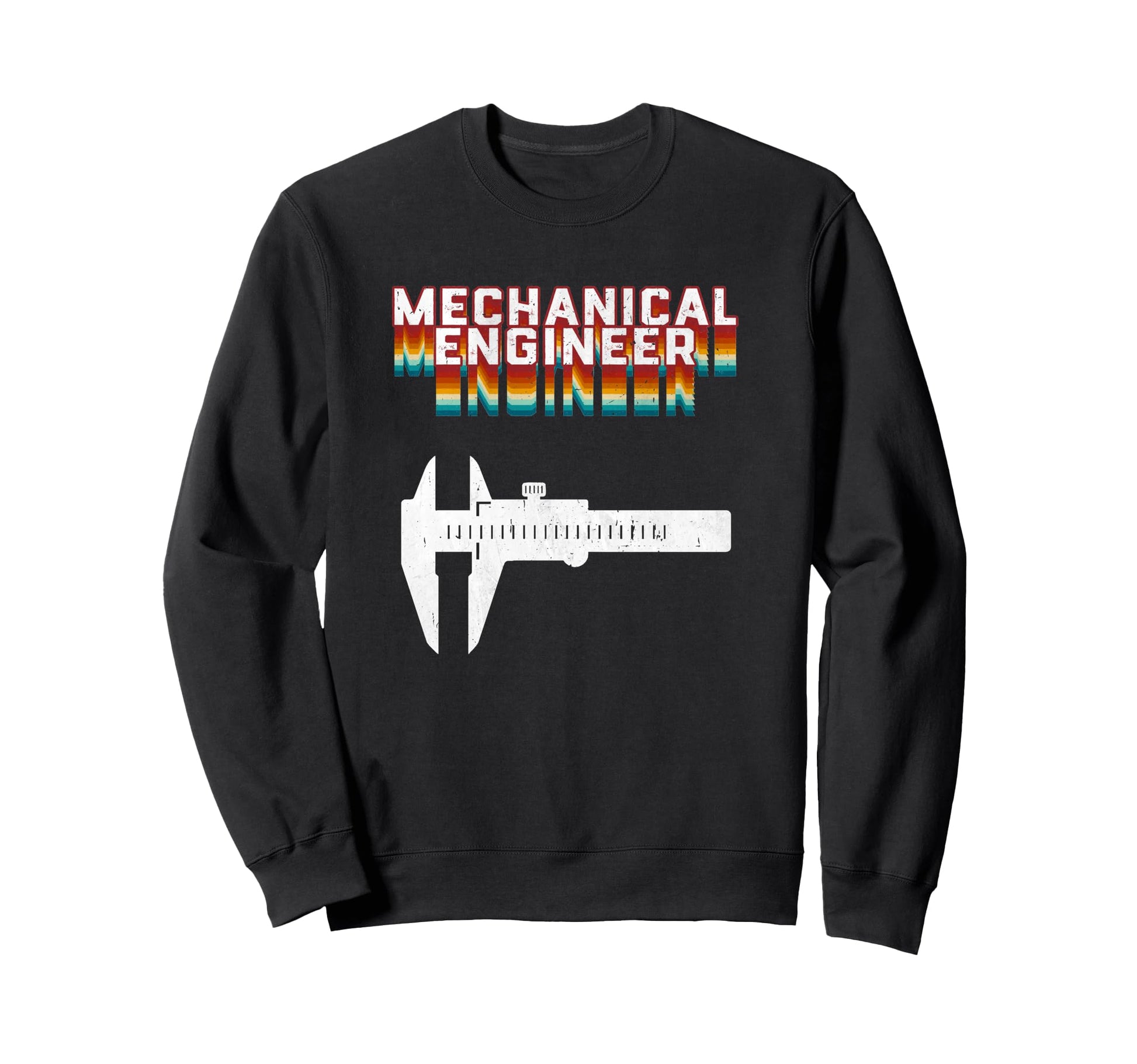 Mechanical Engineer Tool Rainbow Sweatshirt - Minimalist Print Unisex - T-Shirt, Sweatshirt, Hoodie