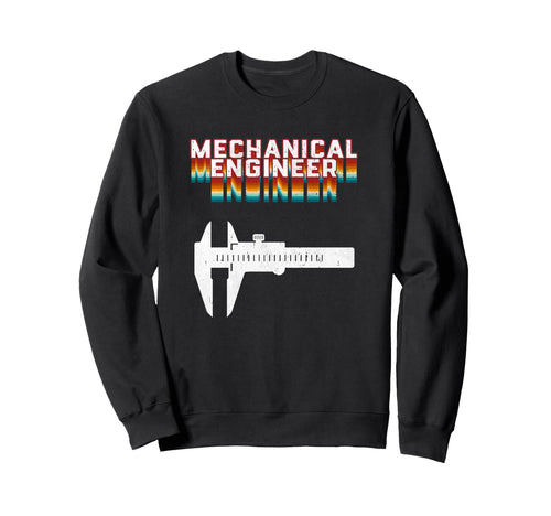 Mechanical Engineer Tool Rainbow Sweatshirt - Minimalist Print Unisex - T-Shirt, Sweatshirt, Hoodie