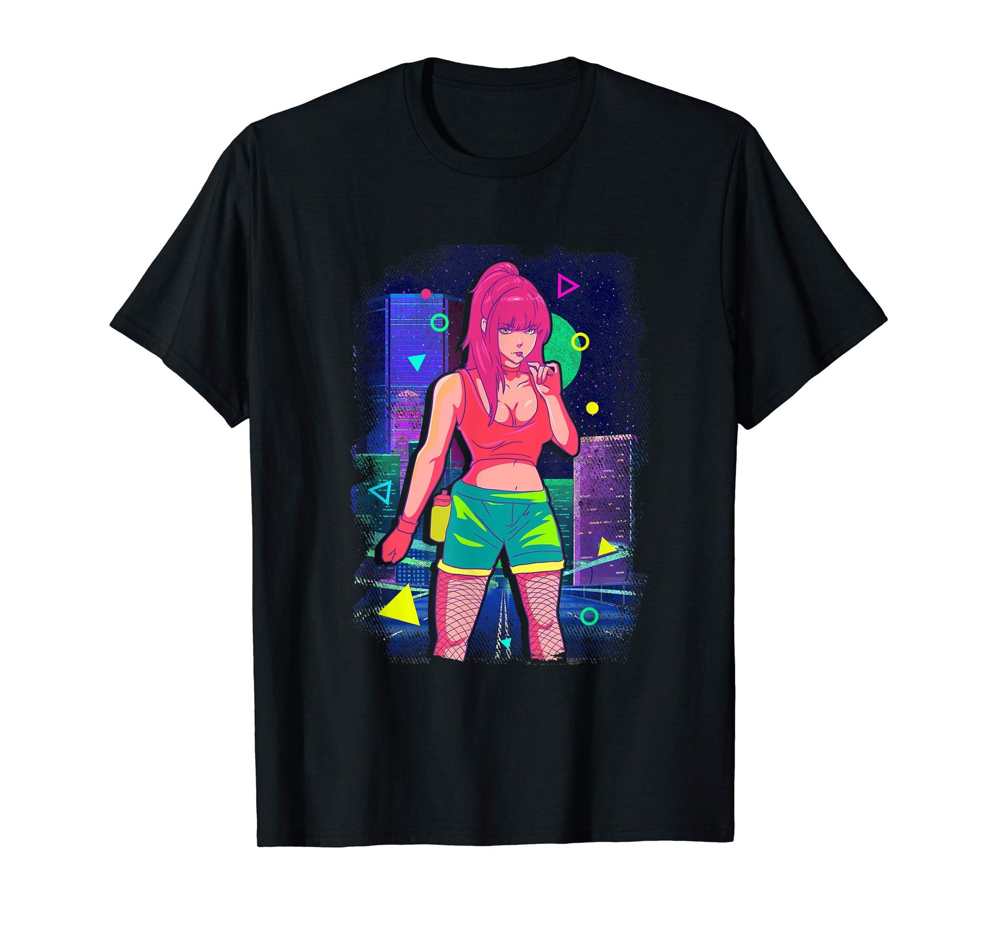 Vaporwave Anime Aesthetic Dance Music T-Shirt - Streetwear Style Men Women - T-Shirt, Sweatshirt, Hoodie