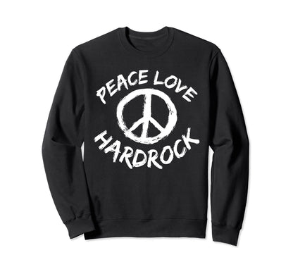 Rock Music Rock Festival Peace Love Sweatshirt - Trendy Graphic Men Women - T-Shirt, Sweatshirt, Hoodie