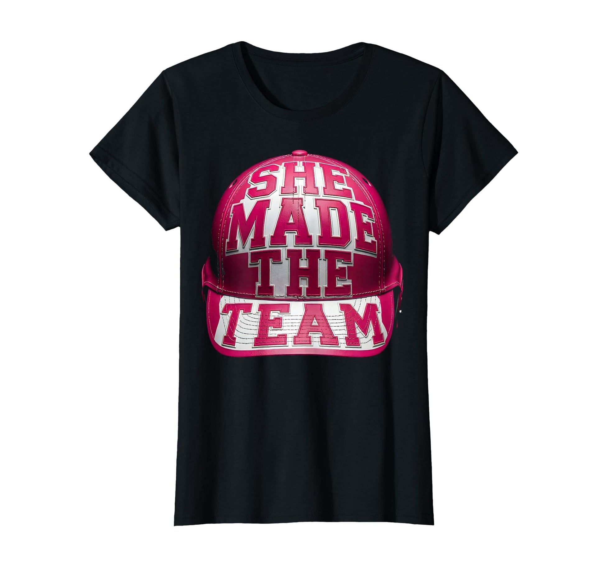 She Made Team Baseball Drip T-Shirt - Fun Novelty Design for Adults - T-Shirt, Sweatshirt, Hoodie