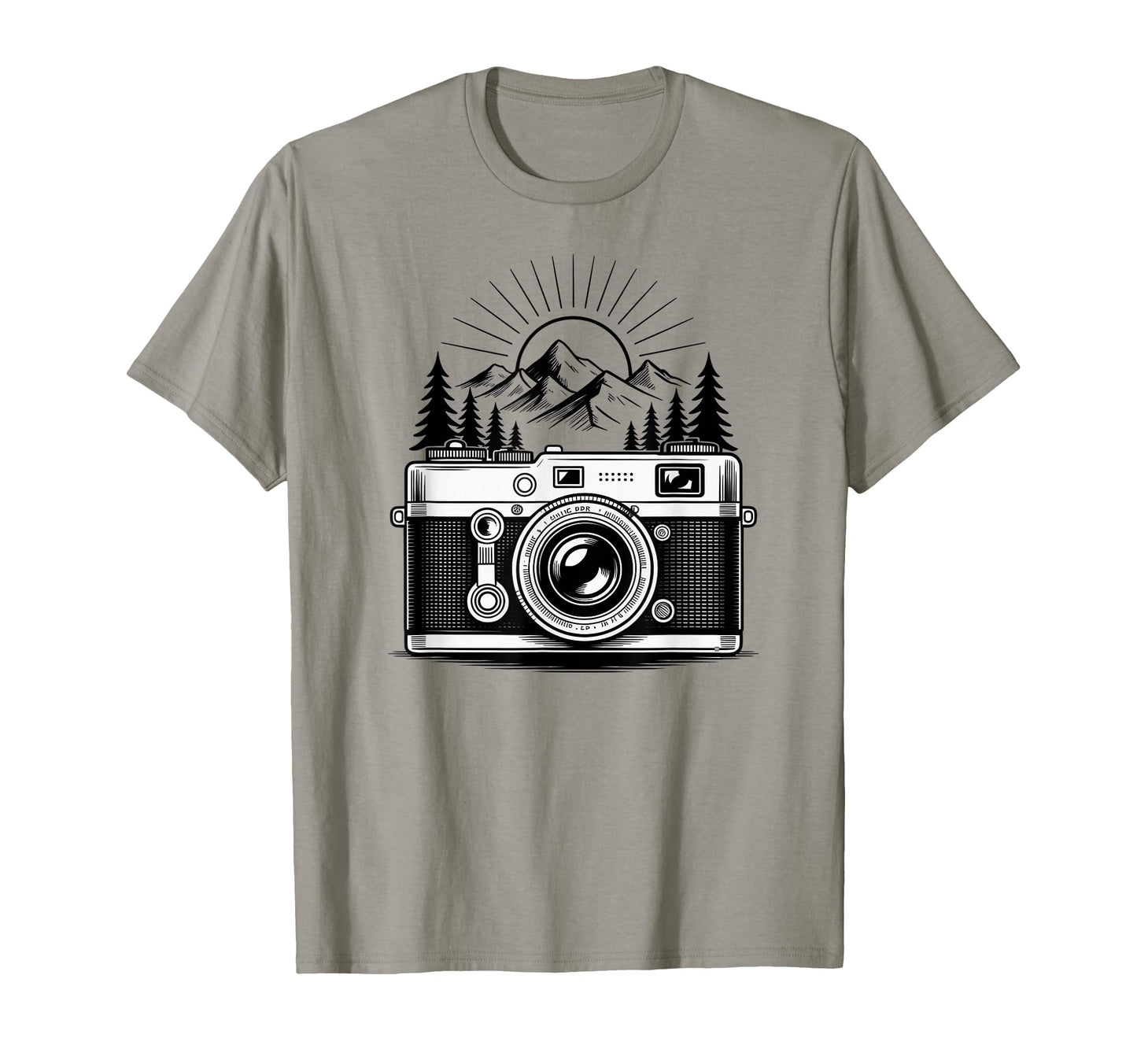 Hiking Hiker Mountains Photographer T-Shirt - Streetwear Style for Adults - T-Shirt, Sweatshirt, Hoodie