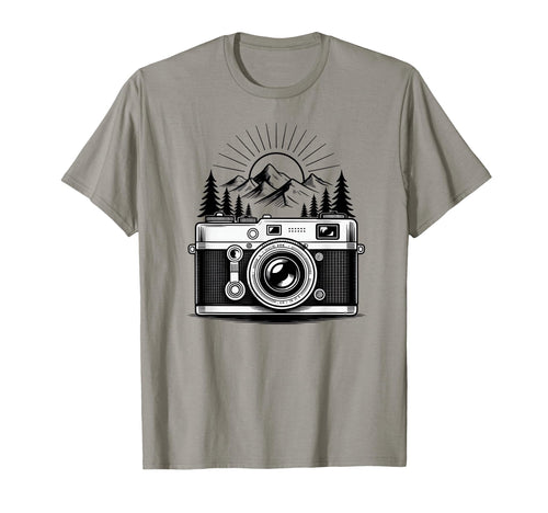 Hiking Hiker Mountains Photographer T-Shirt - Streetwear Style for Adults - T-Shirt, Sweatshirt, Hoodie