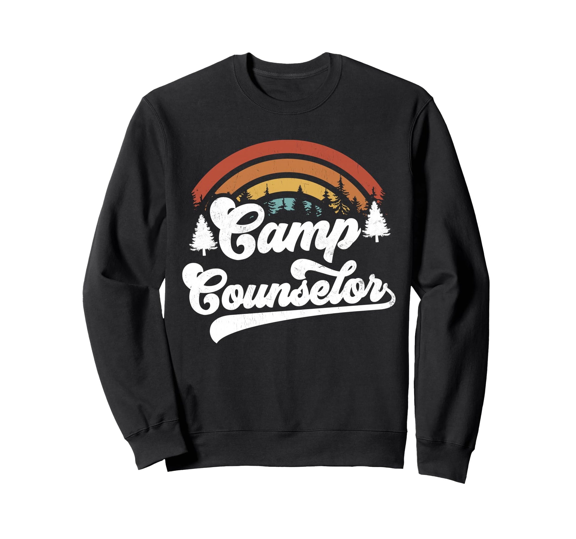 Summer Camp Counselor Staff Sweatshirt - Fun Novelty Design Men Women - T-Shirt, Sweatshirt, Hoodie