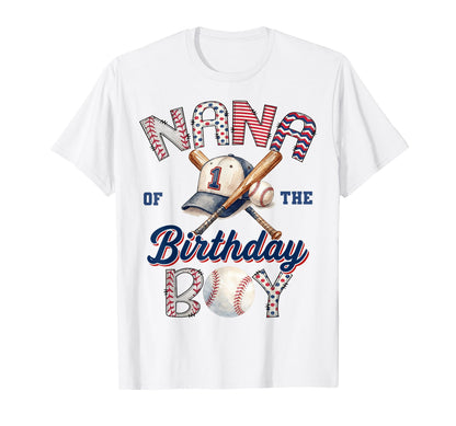 Nana Birthday Baseball Party T-Shirt - Fun Novelty Design for Adults - T-Shirt, Sweatshirt, Hoodie