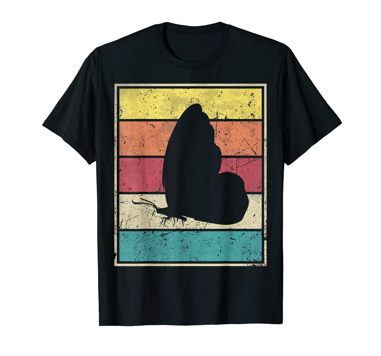 Butterfly Stripes T-Shirt - Graphic Print Unisex - T-Shirt, Sweatshirt, Hoodie