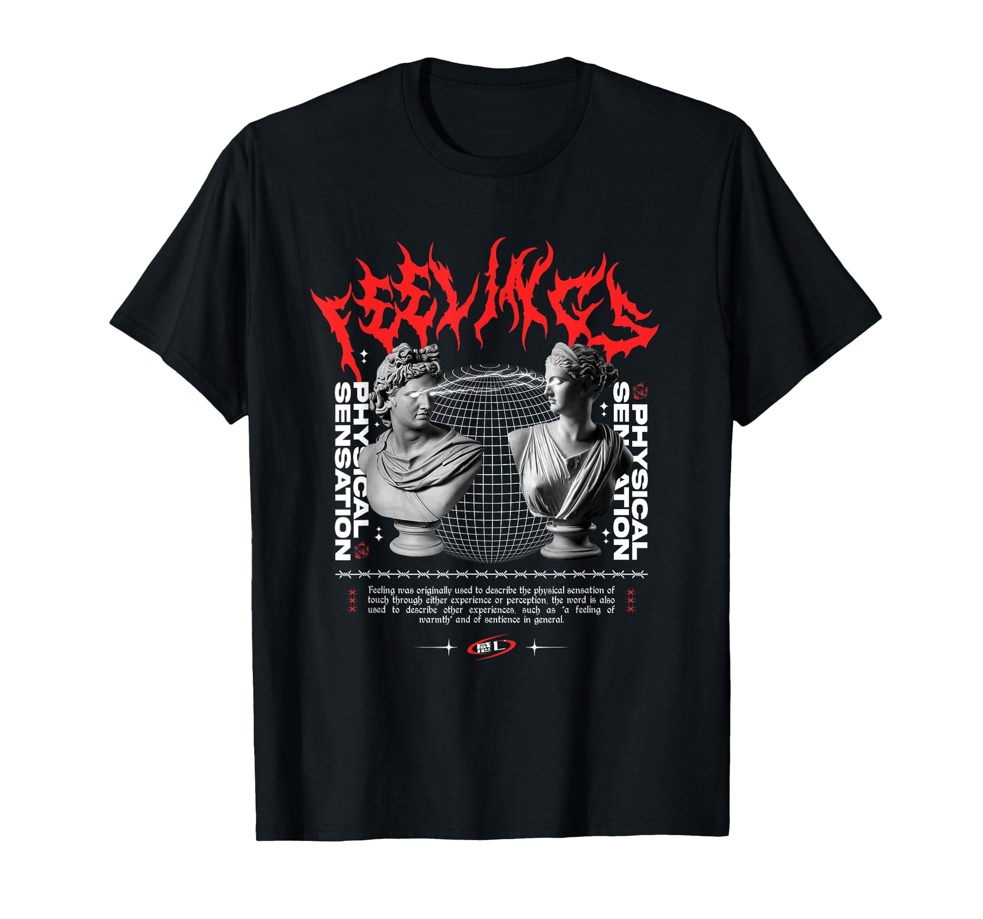Feelings Aesthetic Edgy Streetwear T-Shirt - Graphic Print for Adults - T-Shirt, Sweatshirt, Hoodie