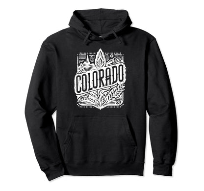 Colorado Baseball Fan Rocky Mountains Hoodie - Trendy Graphic Unisex - T-Shirt, Sweatshirt, Hoodie