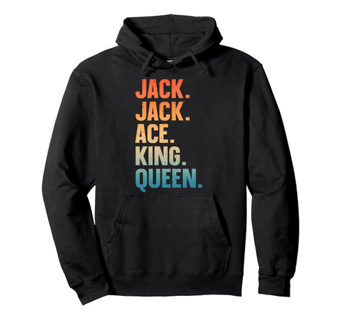 Funny Euchre Art Card Game Euchre Lover Hoodie - Novelty Apparel Unisex - T-Shirt, Sweatshirt, Hoodie