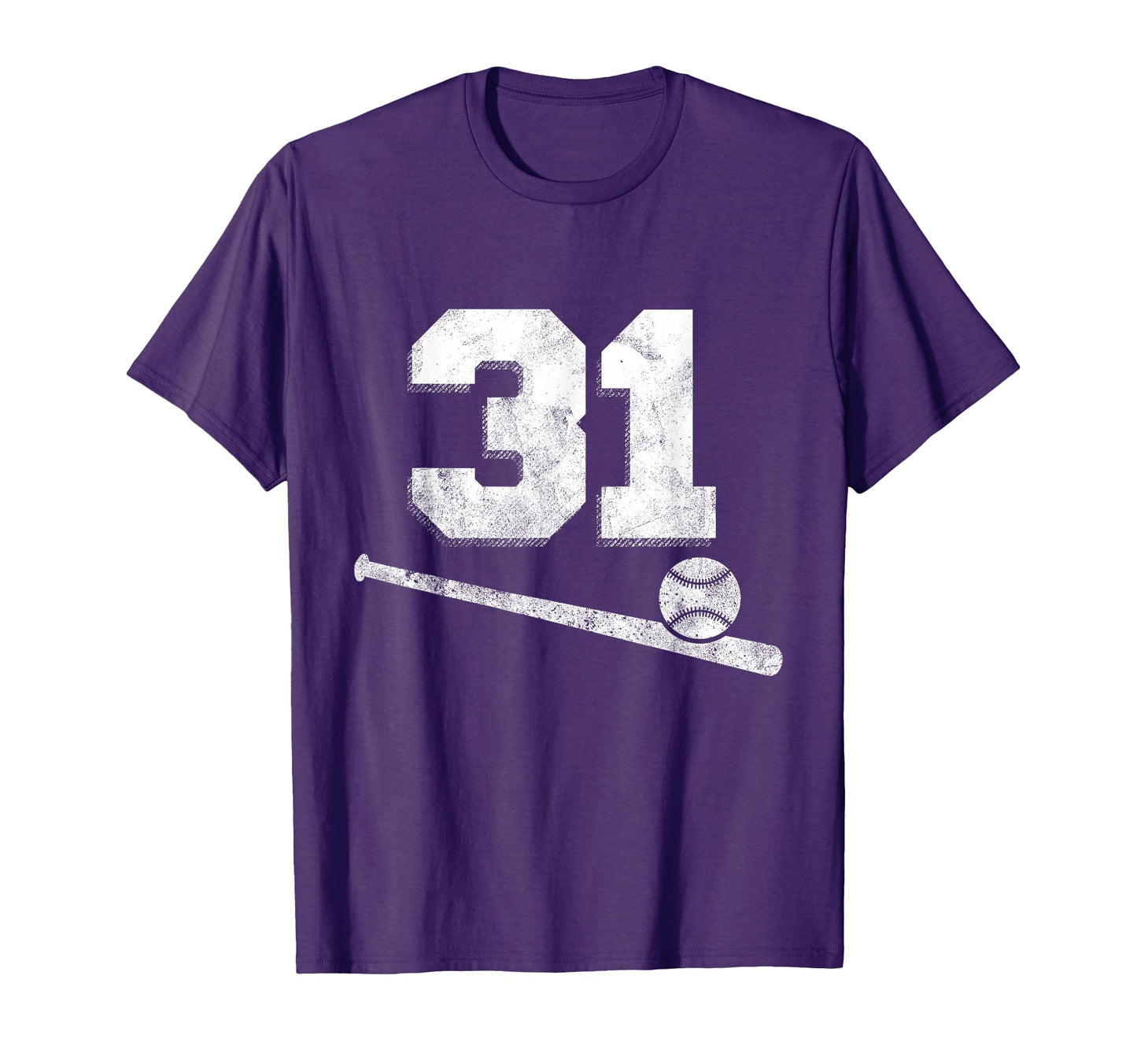 Baseball Jersey Number 31 Player T-Shirt - Aesthetic Graphic Men Women - T-Shirt, Sweatshirt, Hoodie