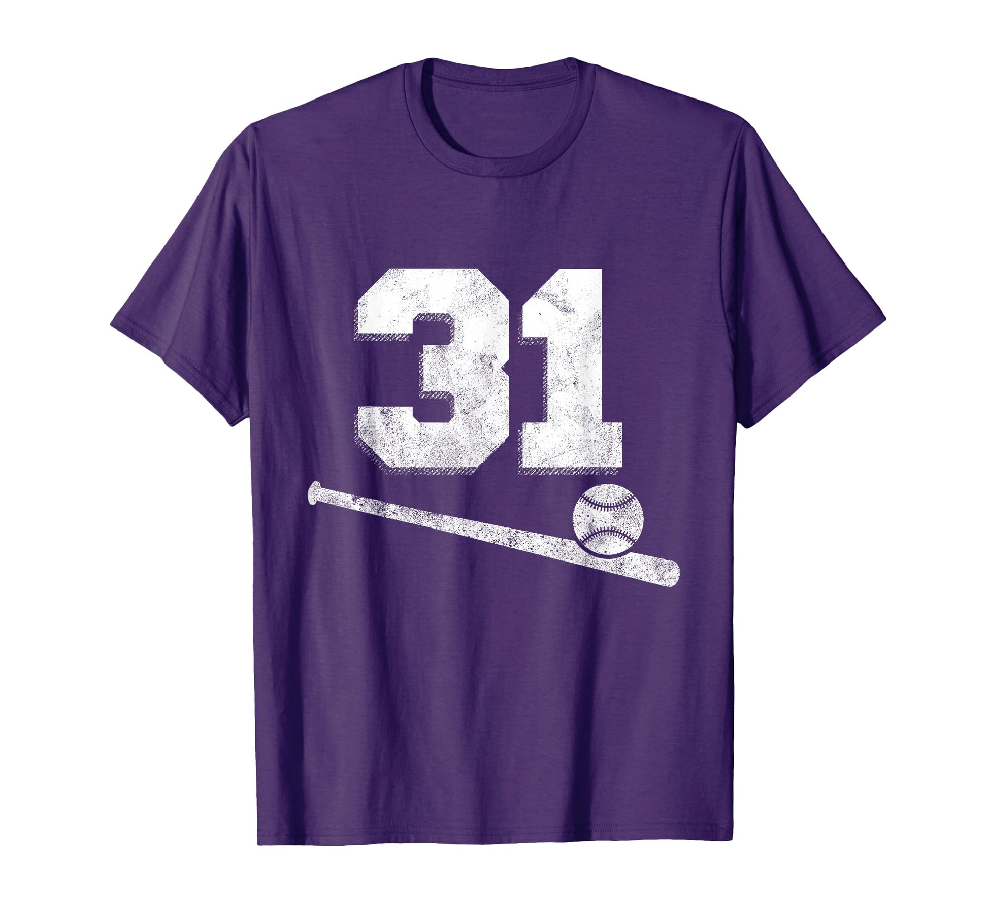 Baseball Jersey Number 31 Player T-Shirt - Aesthetic Graphic Men Women - T-Shirt, Sweatshirt, Hoodie