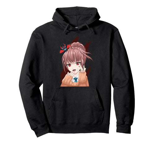Anime Vampire Bat Japanese Hoodie - Fun Novelty Design Men Women - T-Shirt, Sweatshirt, Hoodie