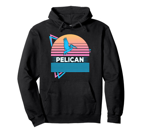 Pelican Vaporwave Aesthetic Hoodie - Casual Everyday Wear Unisex - T-Shirt, Sweatshirt, Hoodie
