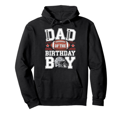 Game Day Dad Birthday Celebration Hoodie - Custom Art Print for Adults - T-Shirt, Sweatshirt, Hoodie