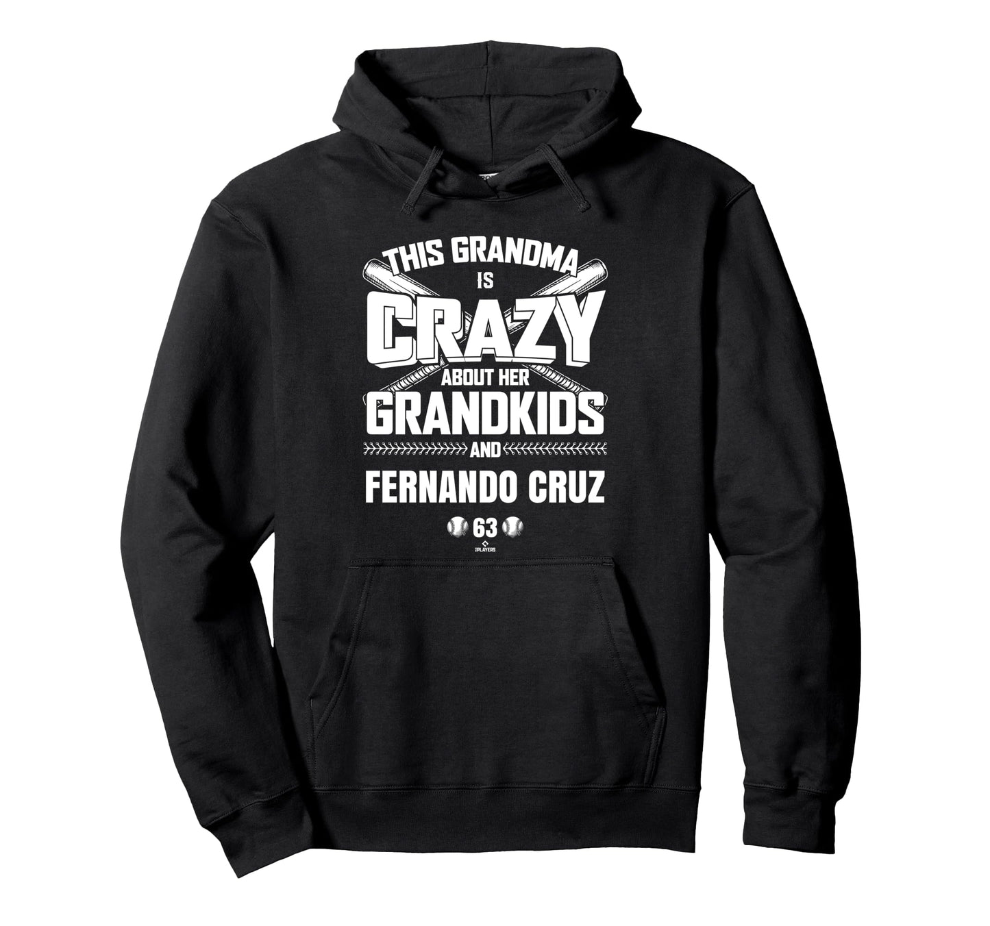 Grandma Crazy Fernando Cruz Cincinnati Hoodie - Graphic Print for Adults - T-Shirt, Sweatshirt, Hoodie