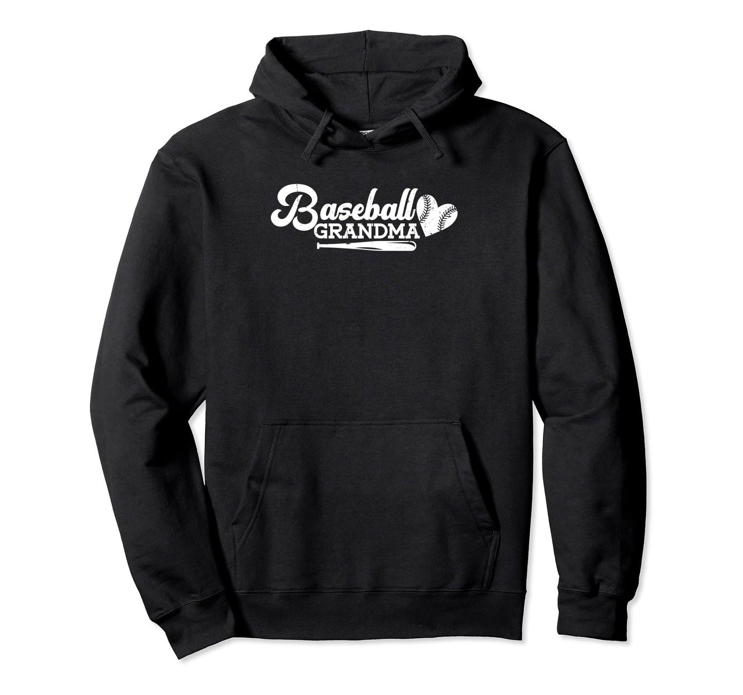 Baseball Grandmother Funny Hoodie - Casual Everyday Wear for Adults - T-Shirt, Sweatshirt, Hoodie