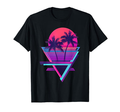 80S Vaporwave T-Shirt - Unique Graphic for Adults - T-Shirt, Sweatshirt, Hoodie