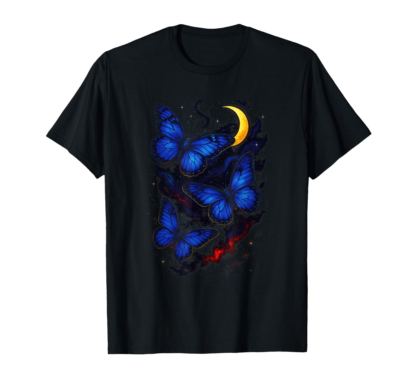 Butterfly Y2K Cosmic Aesthetic T-Shirt - Unique Graphic for Adults - T-Shirt, Sweatshirt, Hoodie