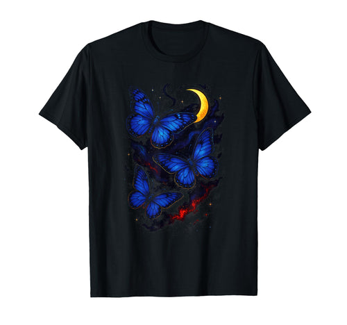 Butterfly Y2K Cosmic Aesthetic T-Shirt - Unique Graphic for Adults - T-Shirt, Sweatshirt, Hoodie