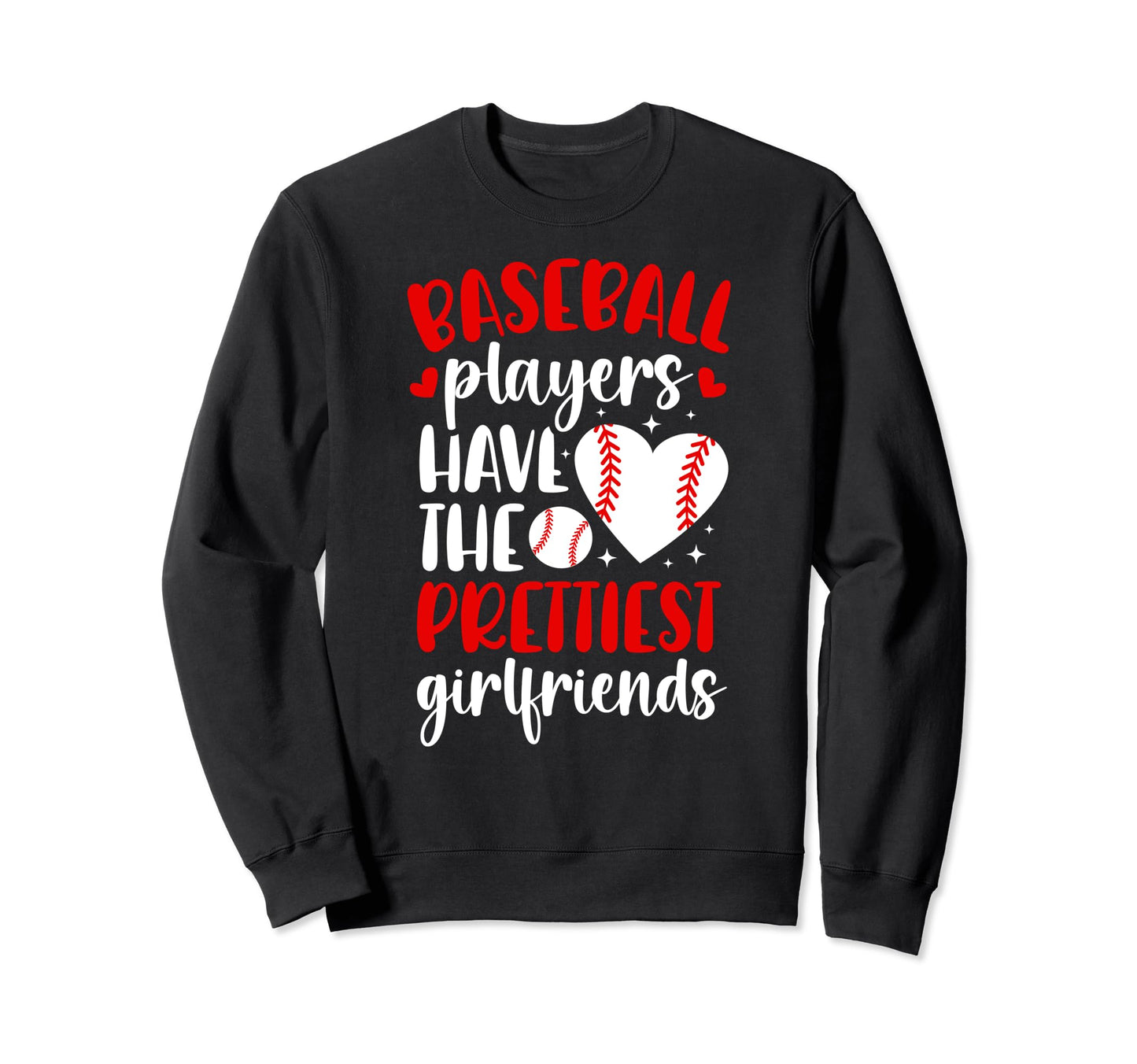 Baseball Girlfriend Proud Baseball Sweatshirt - Aesthetic Graphic Unisex - T-Shirt, Sweatshirt, Hoodie