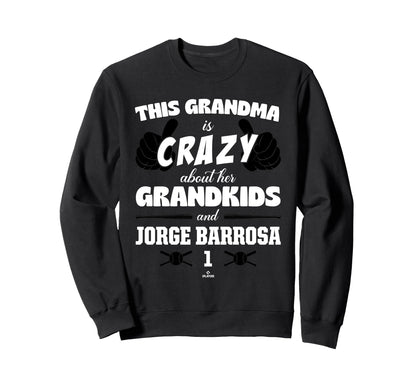 Grandma Crazy Jorge Barrosa Sweatshirt - Custom Art Print Men Women - T-Shirt, Sweatshirt, Hoodie