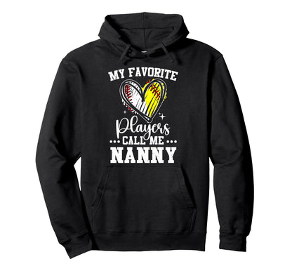 My Favorite Baseball Softball Players Hoodie - Streetwear Style Men Women - T-Shirt, Sweatshirt, Hoodie