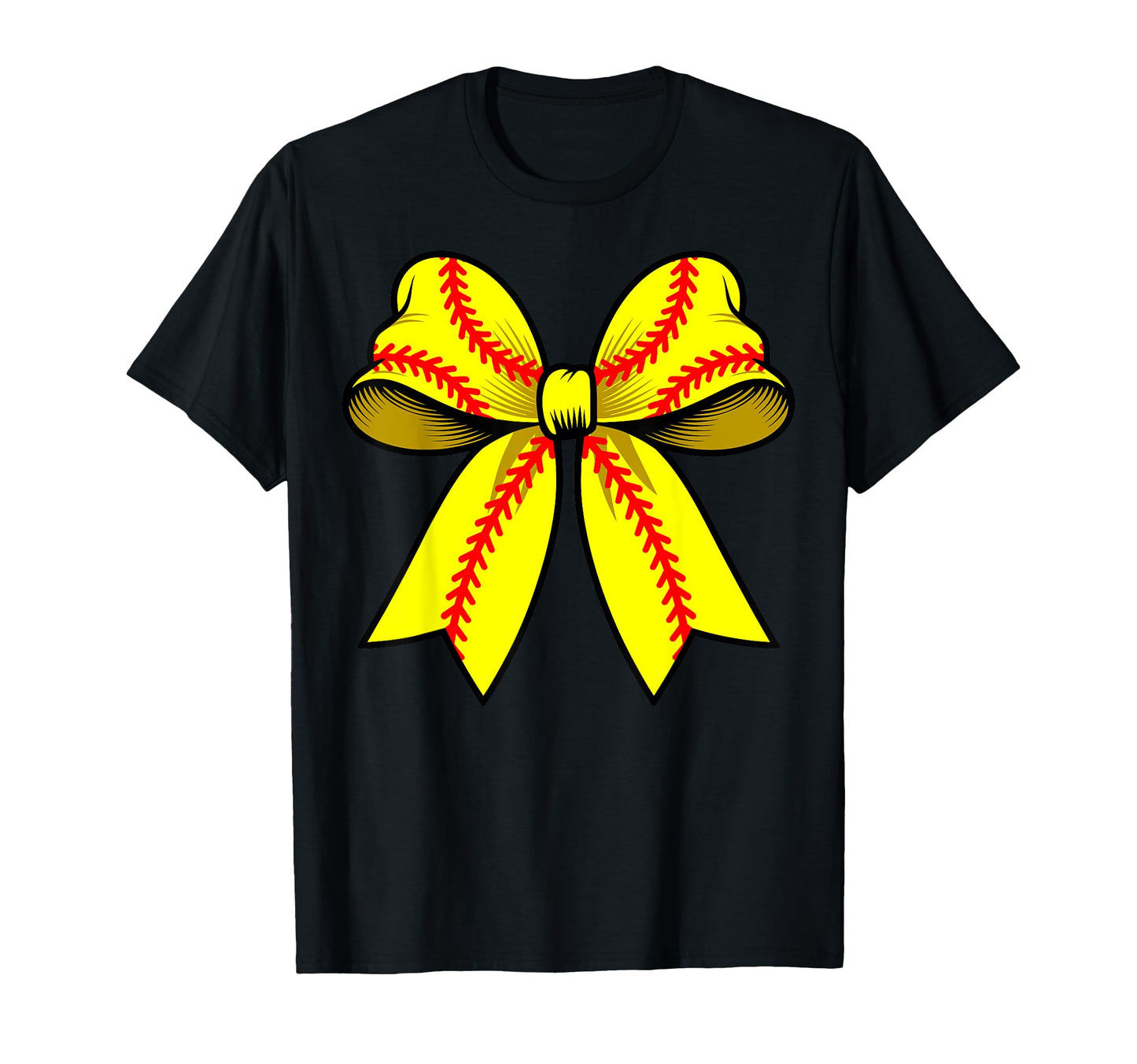 Softball Coquette Bow Funny Softball T-Shirt - Streetwear Style for Adults - T-Shirt, Sweatshirt, Hoodie