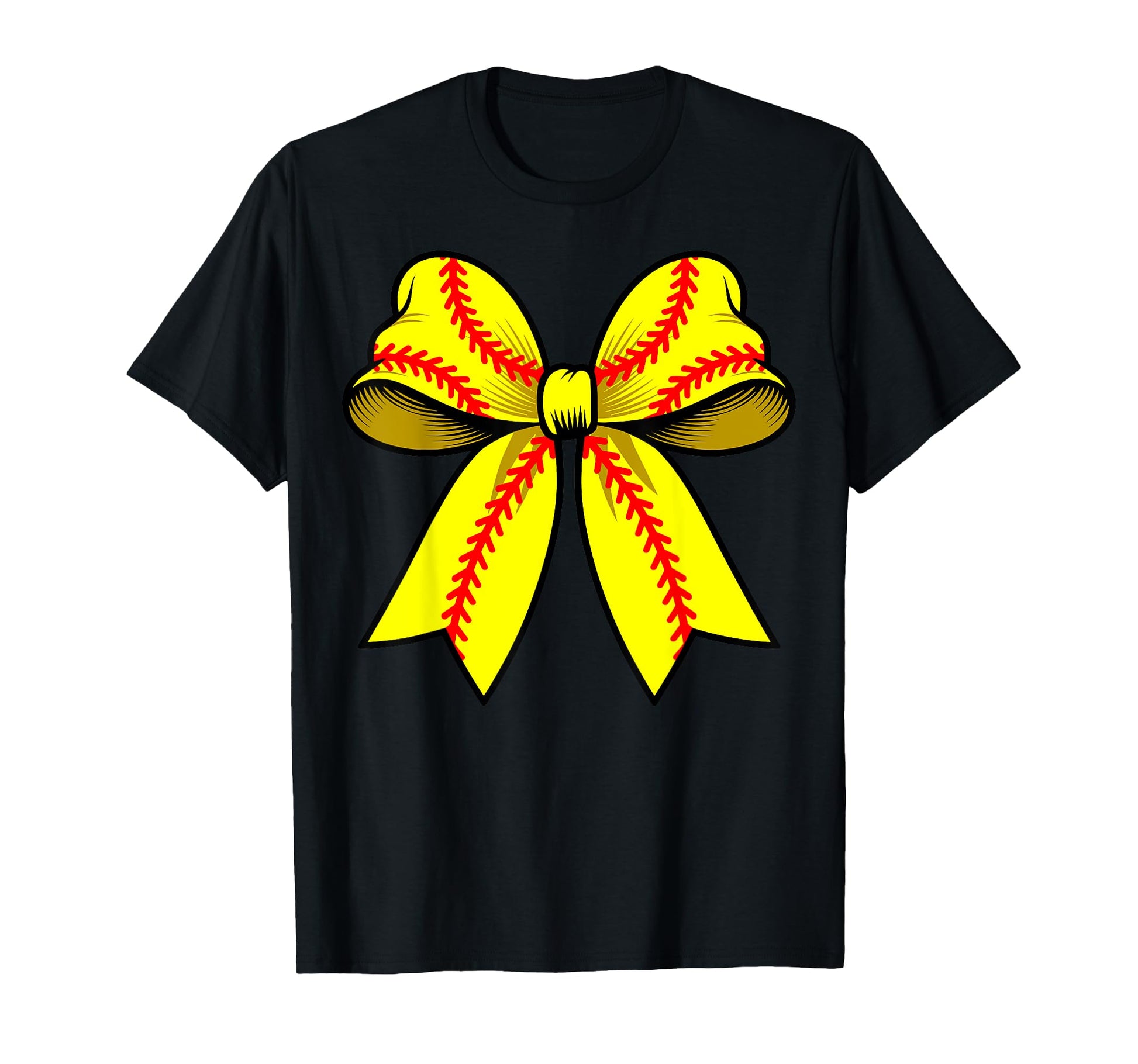 Softball Coquette Bow Funny Softball T-Shirt - Streetwear Style for Adults - T-Shirt, Sweatshirt, Hoodie