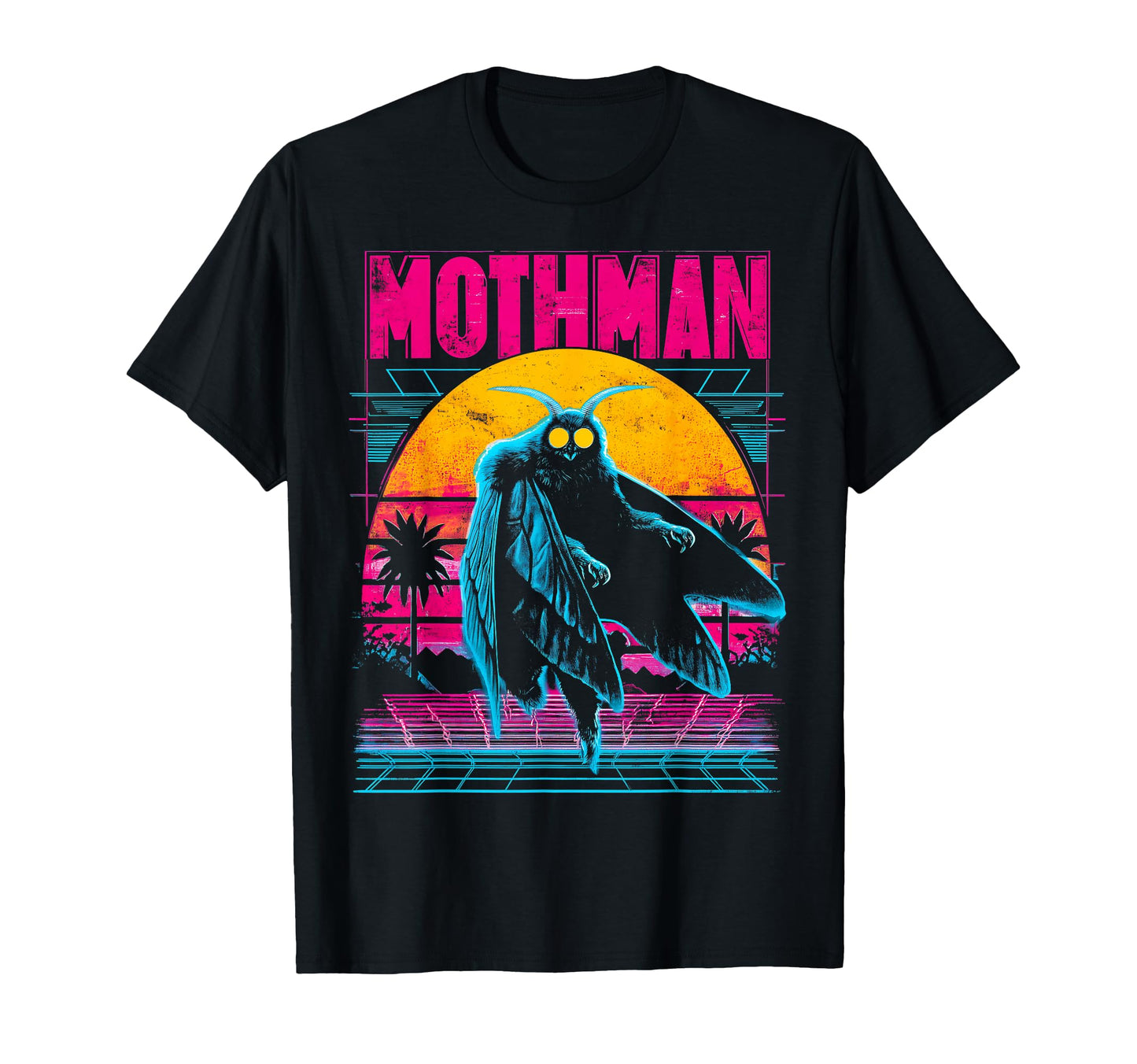 Mothman Cryptozoology Cryptid T-Shirt - Casual Everyday Wear Men Women - T-Shirt, Sweatshirt, Hoodie