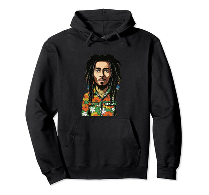Reggae Music Rastafari Rasta Jamaica Hoodie - Novelty Apparel Unisex - T-Shirt, Sweatshirt, Hoodie