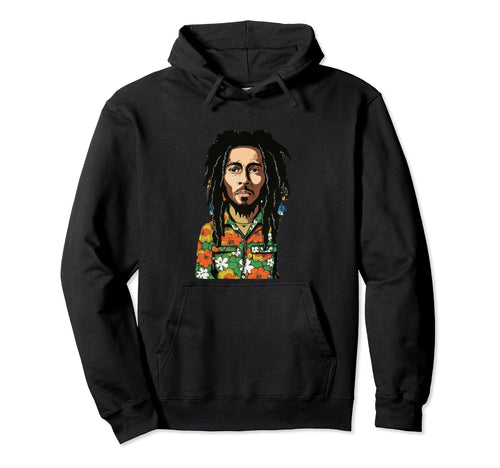 Reggae Music Rastafari Rasta Jamaica Hoodie - Novelty Apparel Unisex - T-Shirt, Sweatshirt, Hoodie