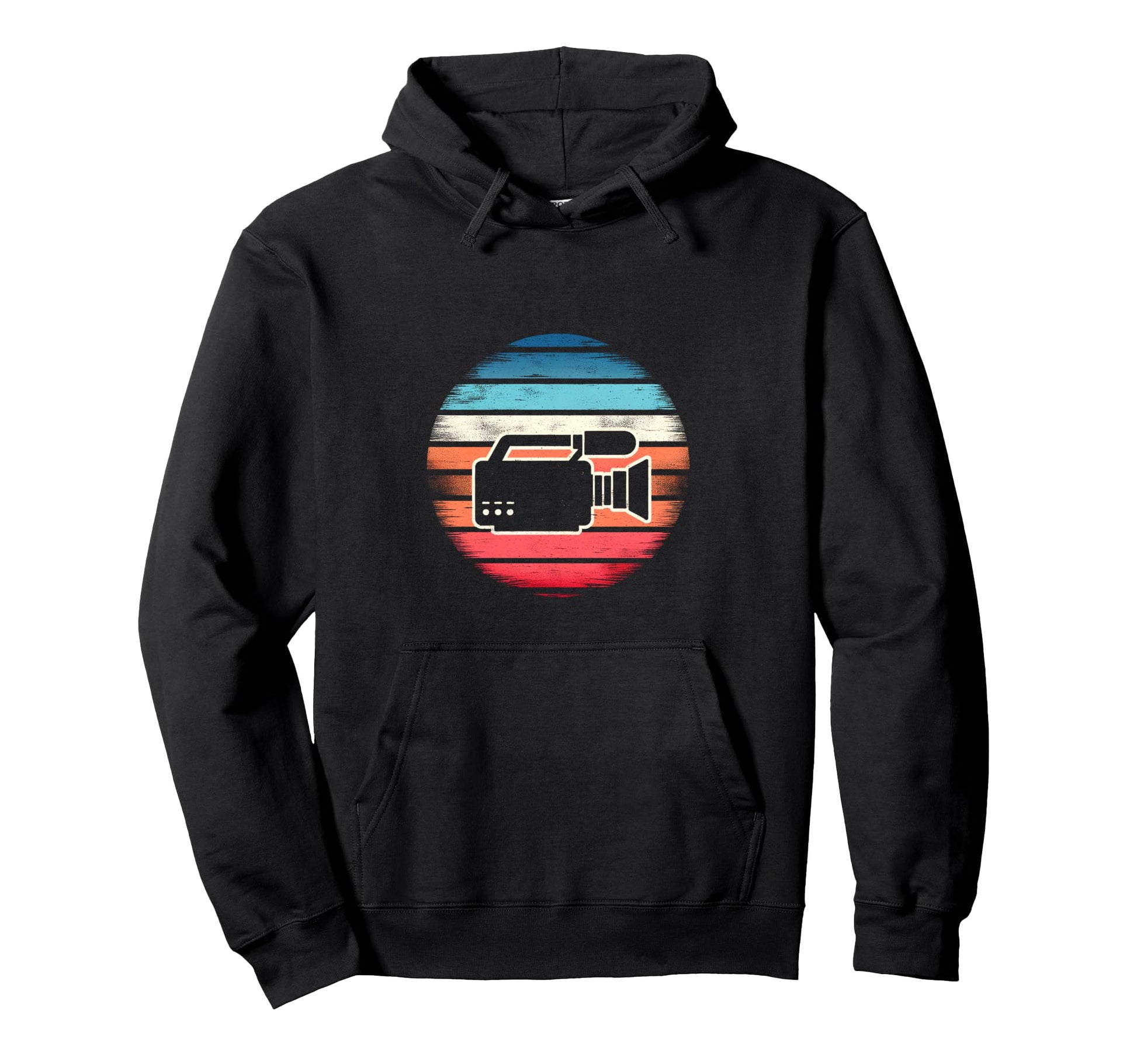 Camera Sunset Hoodie - Streetwear Style Men Women - T-Shirt, Sweatshirt, Hoodie