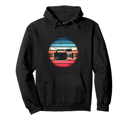 Camera Sunset Hoodie - Streetwear Style Men Women - T-Shirt, Sweatshirt, Hoodie