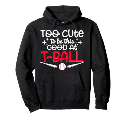 Teeball Mom Grandma Catcher Outfield T Hoodie - Novelty Apparel for Adults - T-Shirt, Sweatshirt, Hoodie