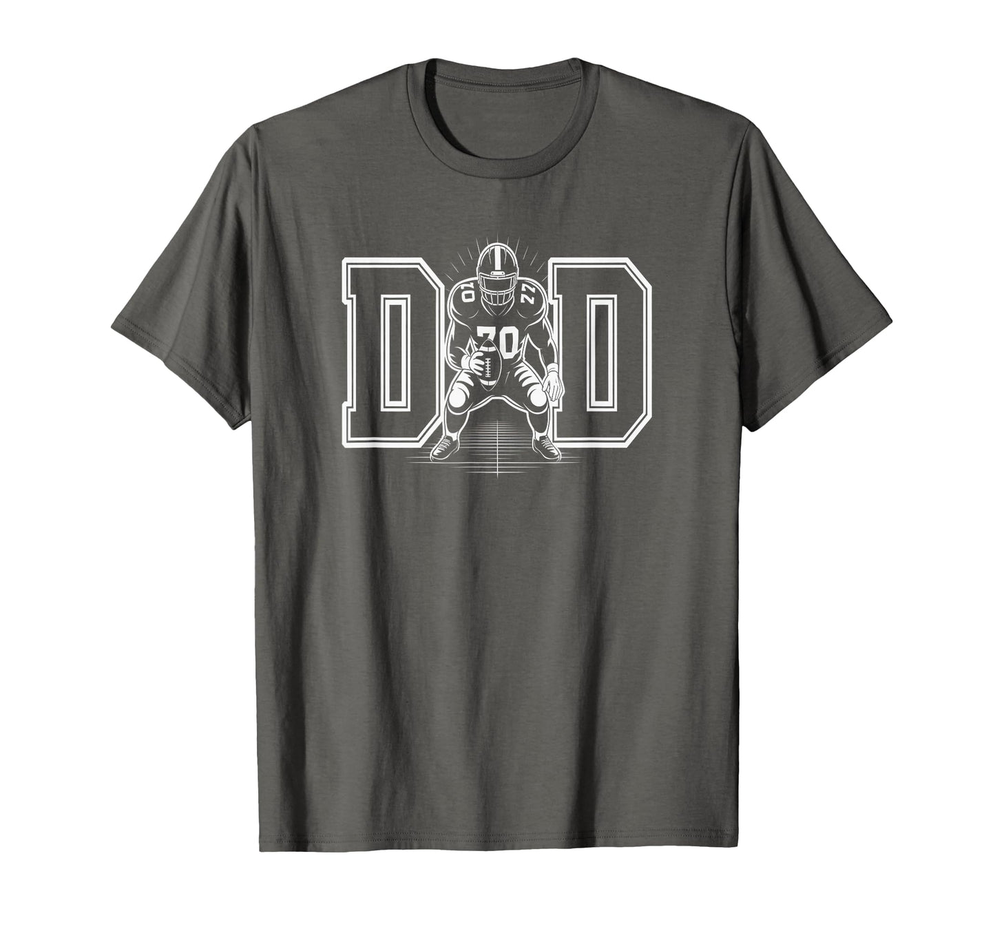 Football Dad Fathers Day Usa Granddad T-Shirt - Graphic Print Men Women - T-Shirt, Sweatshirt, Hoodie