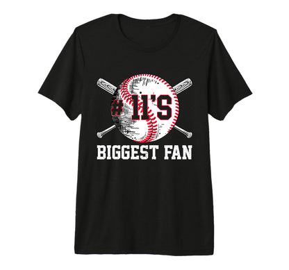 Number 11 Baseball Biggest Fan Mom Dad T-Shirt - Aesthetic Graphic Unisex - T-Shirt, Sweatshirt, Hoodie