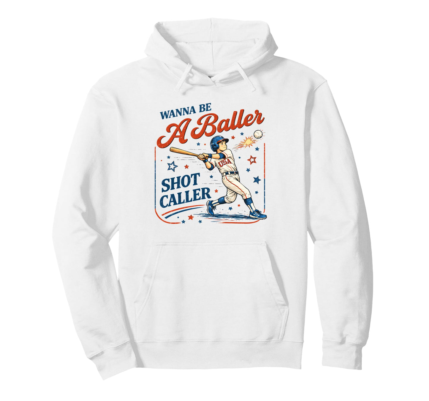 Baseball Season Game Day Vibes Wanna Hoodie - Minimalist Print for Adults - T-Shirt, Sweatshirt, Hoodie