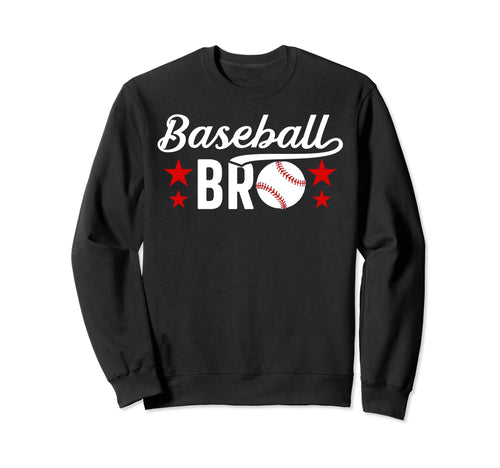 Baseball Brother Baseball Player Sweatshirt - Aesthetic Graphic Unisex - T-Shirt, Sweatshirt, Hoodie