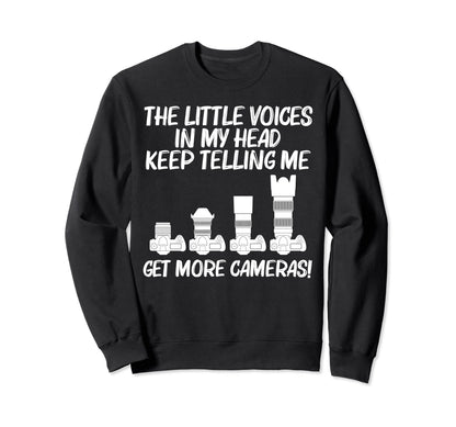 Photography Art Photographer Sweatshirt - Casual Everyday Wear for Adults - T-Shirt, Sweatshirt, Hoodie