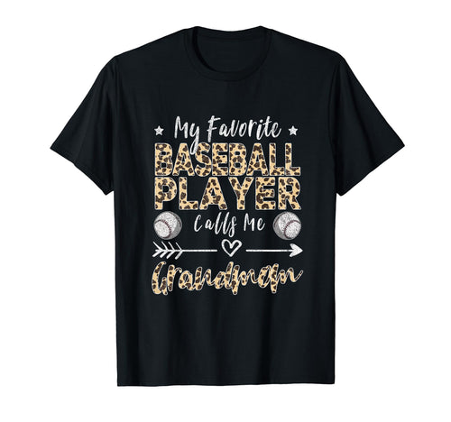 My Favorite Baseball Player Calls T-Shirt - Fun Novelty Design Men Women - T-Shirt, Sweatshirt, Hoodie
