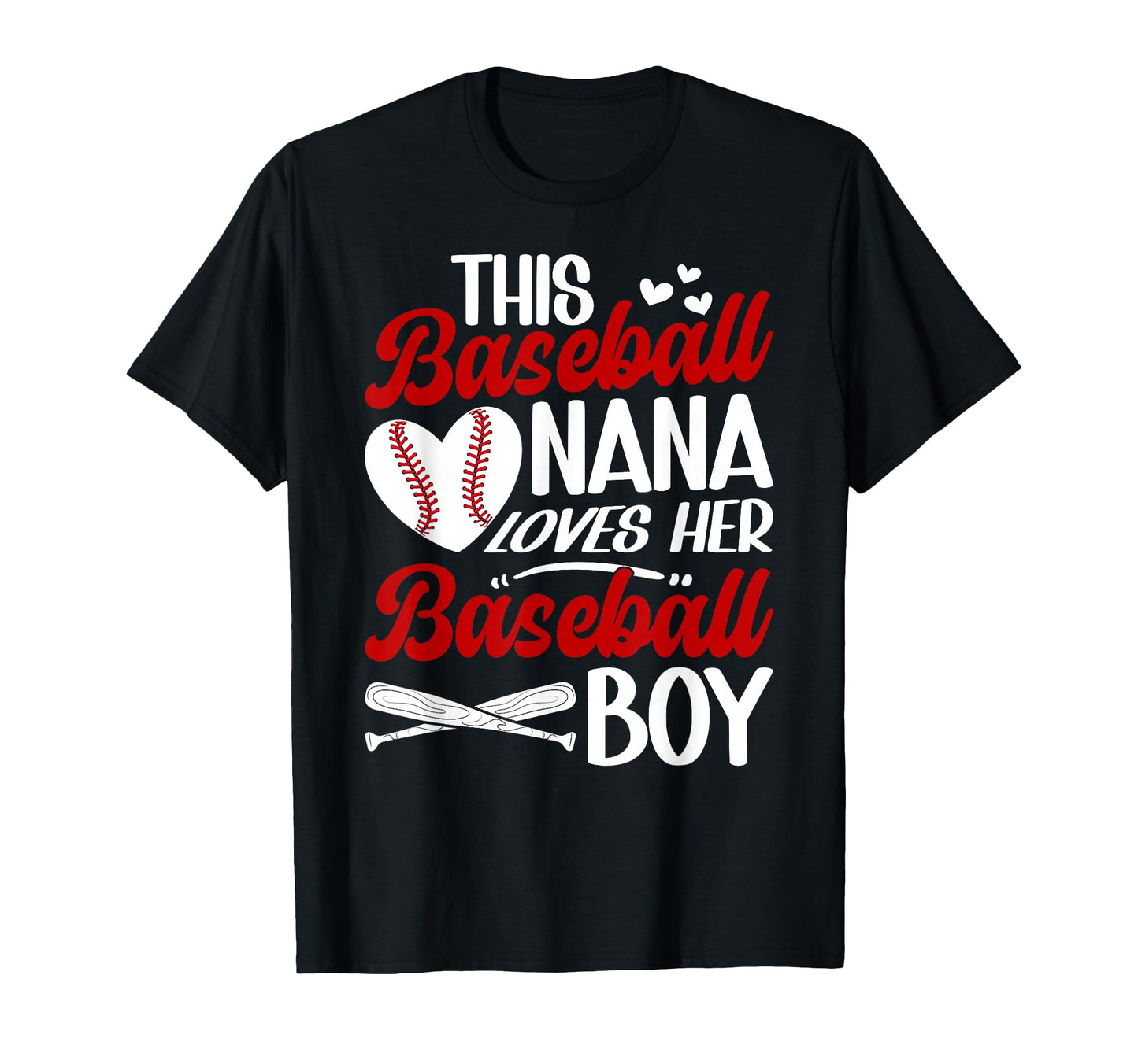 Grandma Nana Baseball Player Mothers Sweatshirt - Aesthetic Graphic Unisex - T-Shirt, Sweatshirt, Hoodie