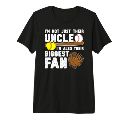 Mens Their Biggest Fan Baseball T-Shirt - Novelty Apparel Men Women - T-Shirt, Sweatshirt, Hoodie