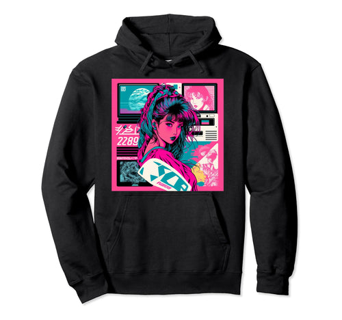 Vaporwave Aesthetic 90S Egirl Japanese Hoodie - Unique Graphic for Adults - T-Shirt, Sweatshirt, Hoodie