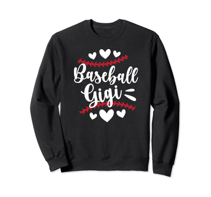 Baseball Gigi Baseball Player Sweatshirt - Aesthetic Graphic for Adults - T-Shirt, Sweatshirt, Hoodie