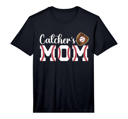 Mens Catchers Mom Baseball Catcher Mom T-Shirt - Aesthetic Graphic Unisex - T-Shirt, Sweatshirt, Hoodie