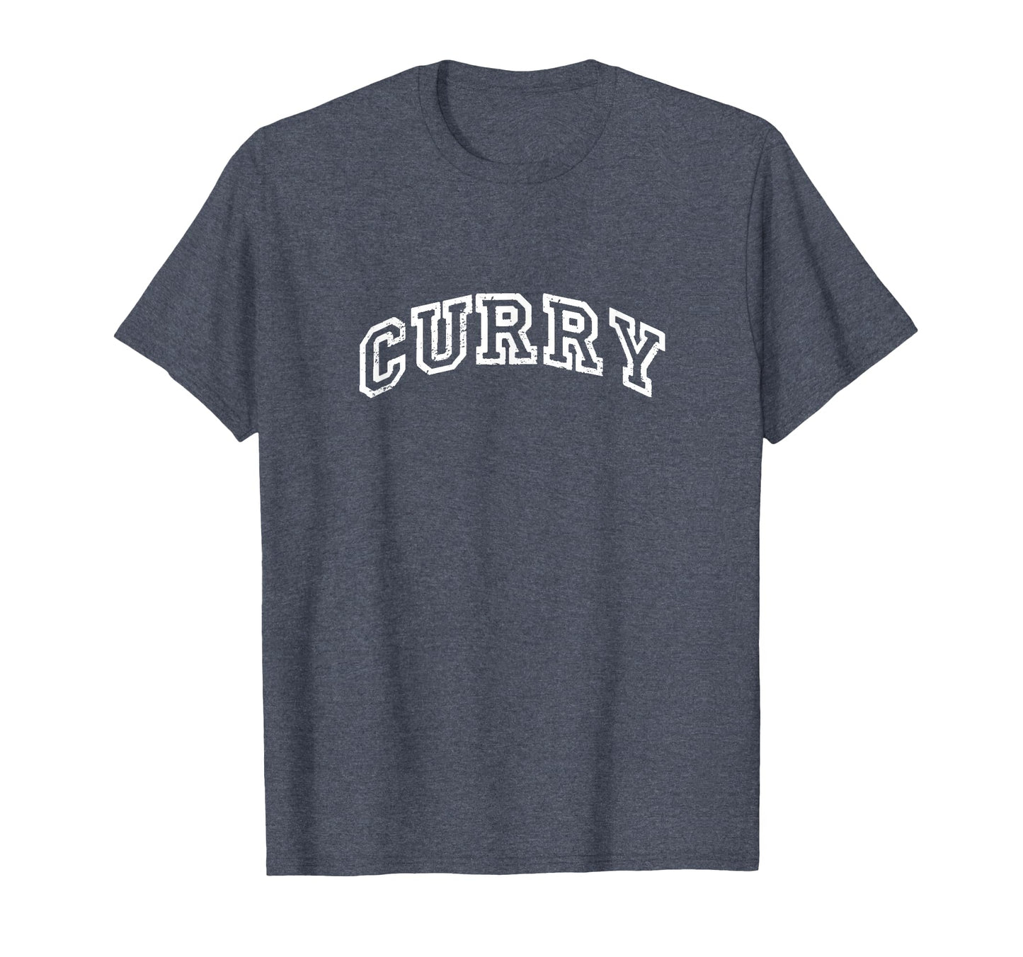 Curry Minimalist Inspired Varsity T-Shirt - Fun Novelty Design Unisex - T-Shirt, Sweatshirt, Hoodie