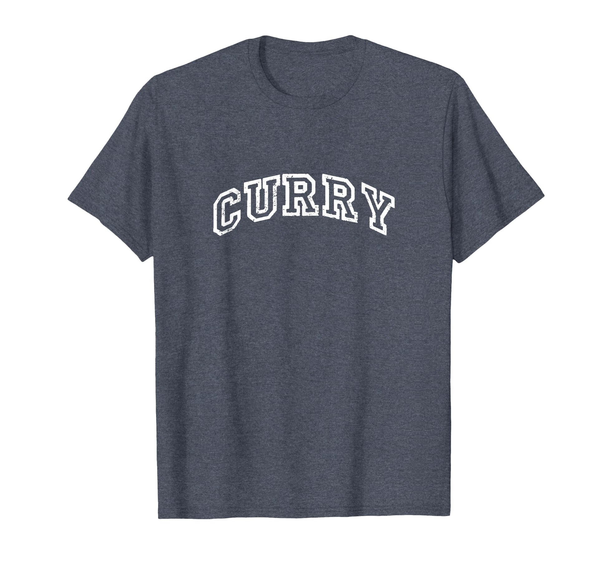 Curry Minimalist Inspired Varsity T-Shirt - Fun Novelty Design Unisex - T-Shirt, Sweatshirt, Hoodie