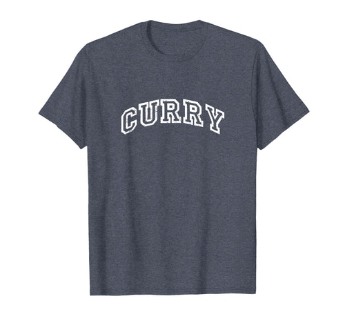 Curry Minimalist Inspired Varsity T-Shirt - Fun Novelty Design Unisex - T-Shirt, Sweatshirt, Hoodie