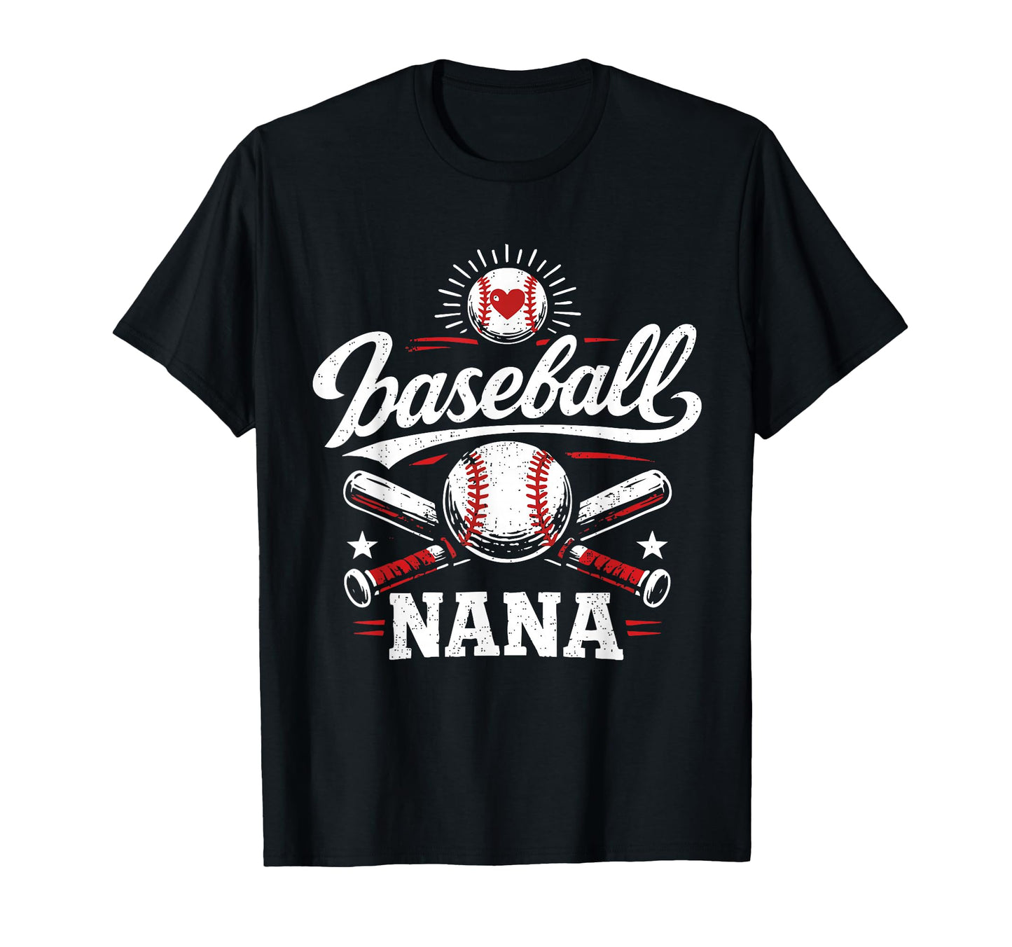 Baseball Nana Proud Loud Senior T-Shirt - Custom Art Print Men Women - T-Shirt, Sweatshirt, Hoodie
